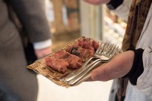 Leckeres Fingerfood im Urban Deli auf der Food Tour Stockholm