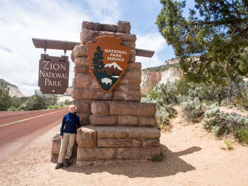 Ost-Eingang Zion Nationalpark