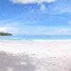 Panorama Anse Lazio auf Praslin Seychellen