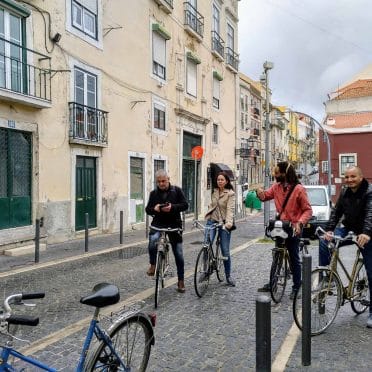 Retro Fahrradtour Lissabon Portugal
