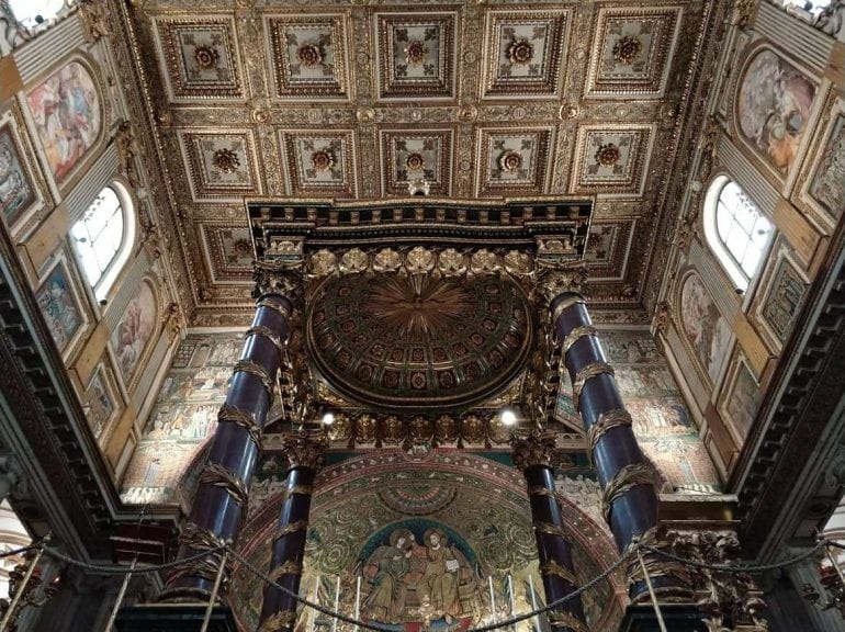 Mosaike Basilica Papale di Santa Maria Maggiore in Rom Italien