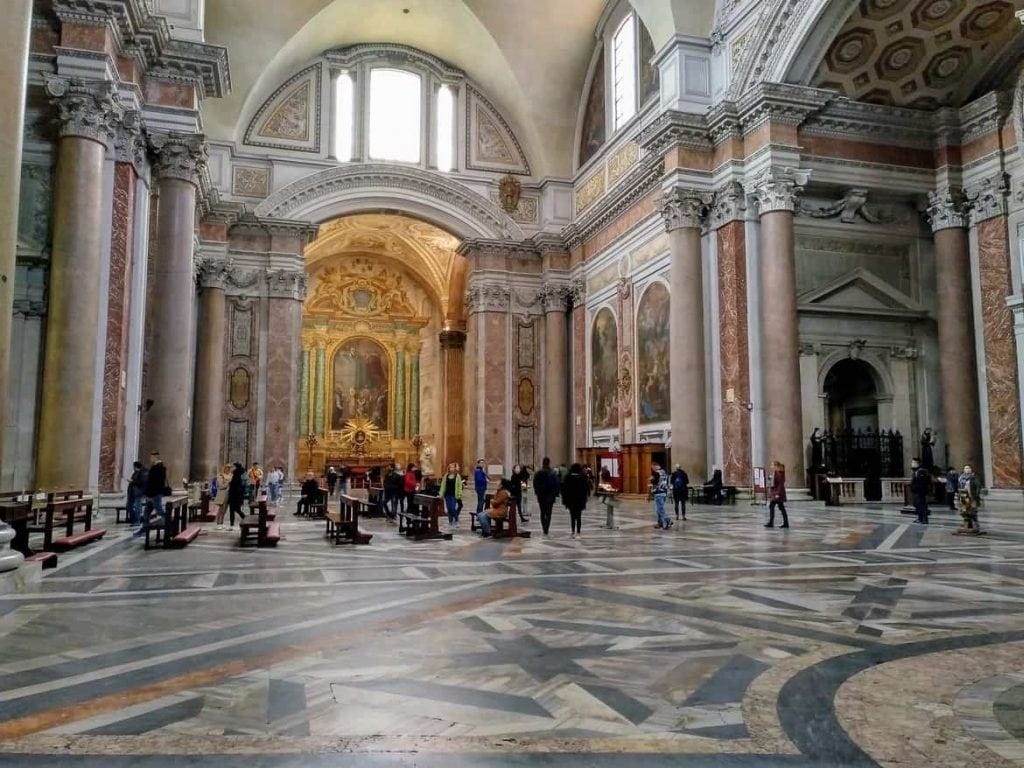 Kirche Santa Maria in Rom Italien