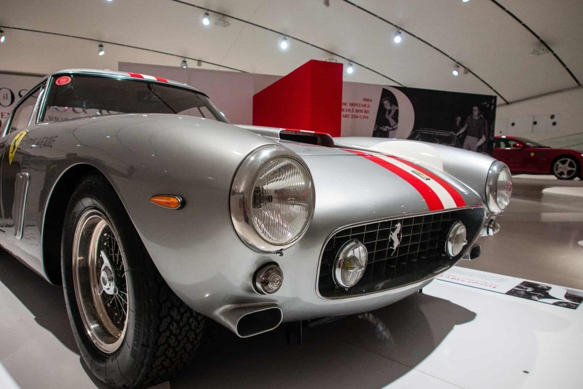 Enzo Ferrari Museum in Modena Italien