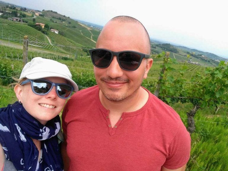 Sandra & Stephan unterwegs in Italien