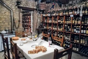 Weinkeller in Modena Italien