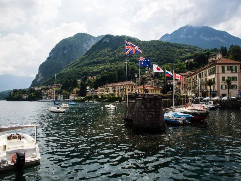Menaggio am Lago di Como Italien