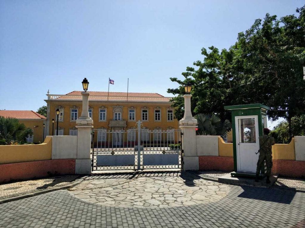 Präsidentenpalast auf Praia Santiago Kapverden