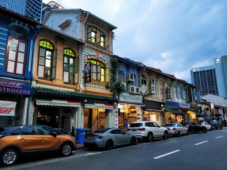 Arab Street in Singapur