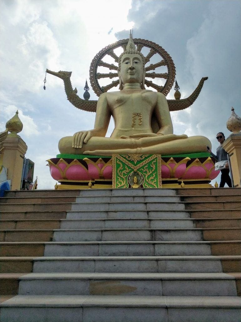 Treppen zum Big Buddha auf Koh Samui Thailand