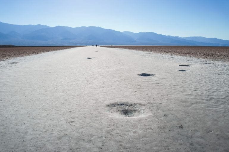 Badwater Basin Death Valley USA