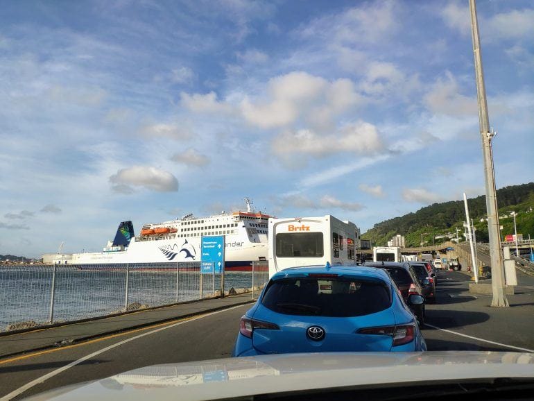 Interislander Ferry Wellington Neuseeland